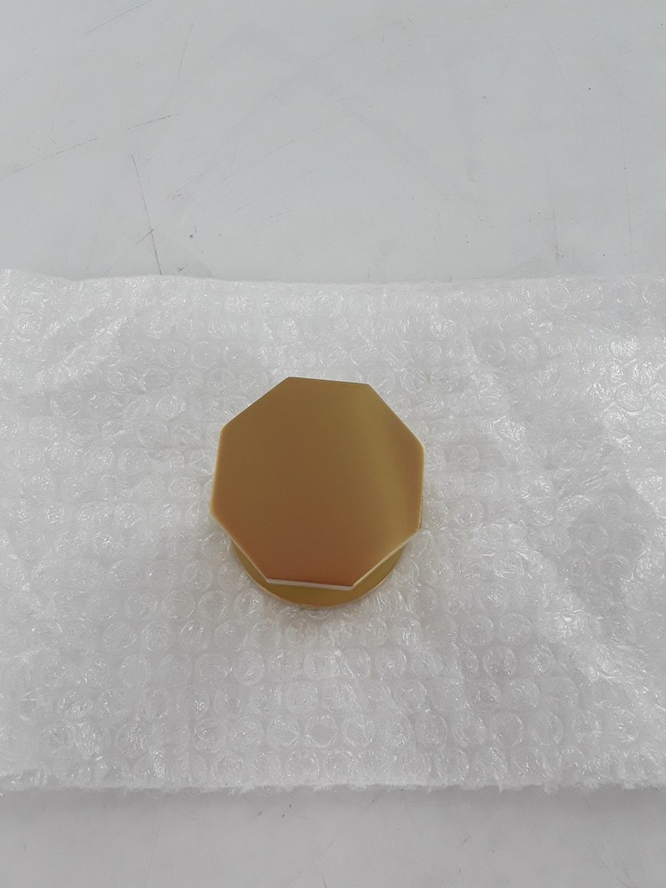 Ambrus Solid Brass Dummy Interior Door Octagonal Knob - No Backset - Satin Brass