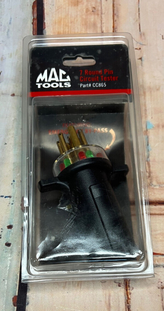 Mac Tools 7 Round Pin Circuit Tester   CC865