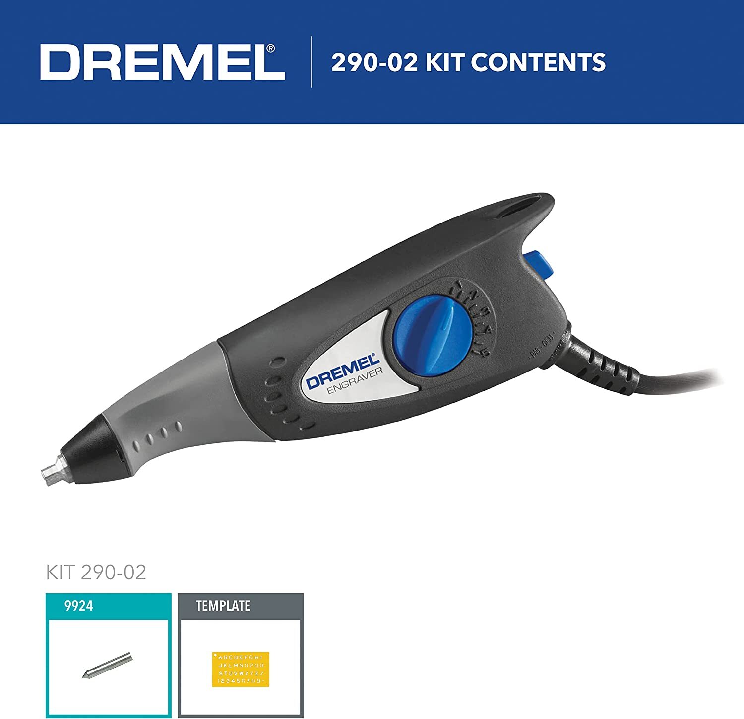 Dremel Electric Engraver Engraving Tool Kit Metal Plastic Wood Glass Carve Tool