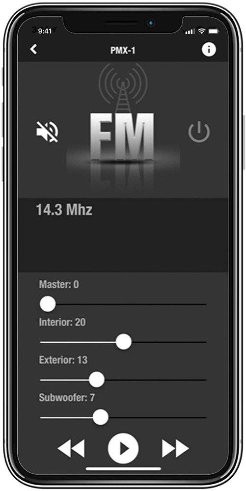 Rockford Fosgate PMX-RGB Color Optix Light Controller w/ Optional App Interface