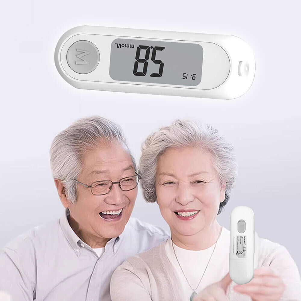 Blood Glucose Meter Diabetes Testing Kit Sugar Meter Glucometer 50 Test Strips