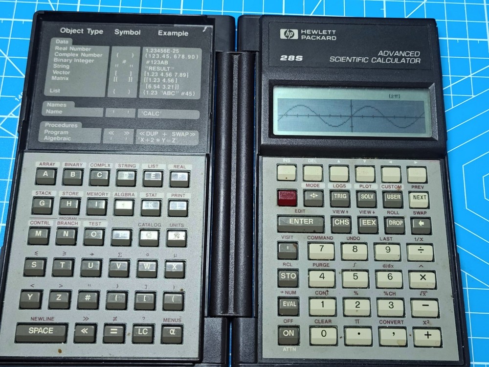 HP 28S Scientific Calculator Bundle