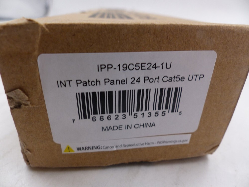 INTELLINET 513555 24-PORT CAT5E PATCH PANEL