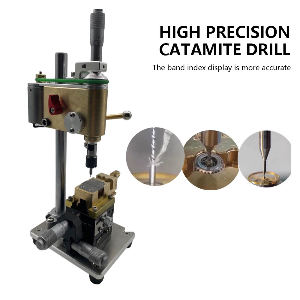 Watchmaker Tools Precision Bench Drill Crown Punch Remove Broken Screws ToolS