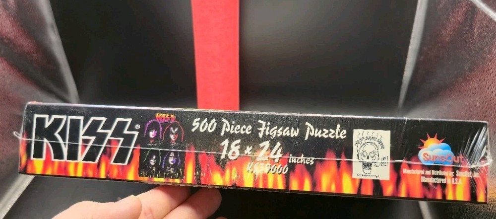KISS Solo Albums Images KISS Jigsaw Puzzle 500 Piece 18"X24" NEW Sealed Vintage