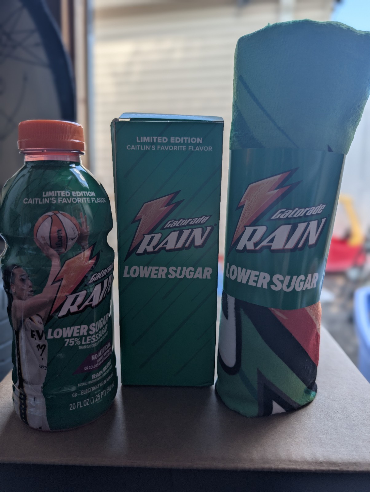 Gatorade Lower Sugar x Caitlin Clark Rain Berry Capsule Exclusive  In Hand