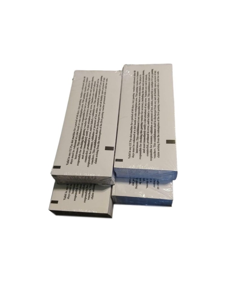 Slot machine ticket printer paper (4 PACK)