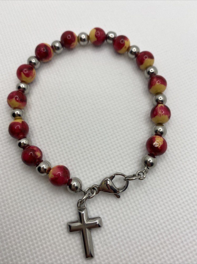 Cross handmade bracelet