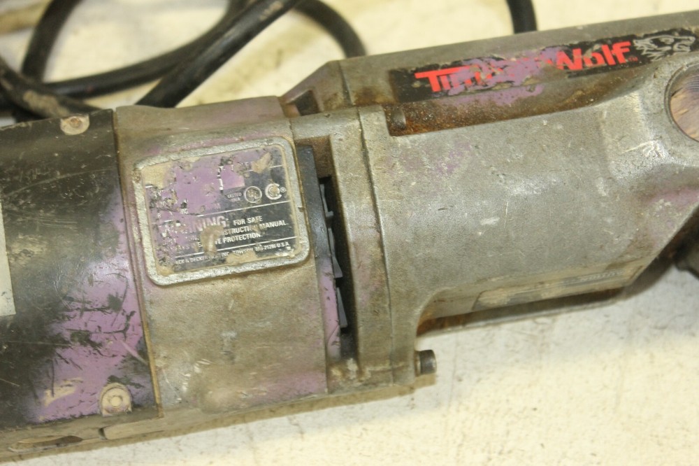 Black & Decker Timberwolf H.D.1/2" Angle Drill Model 1350-09 (Motor Does Spin)