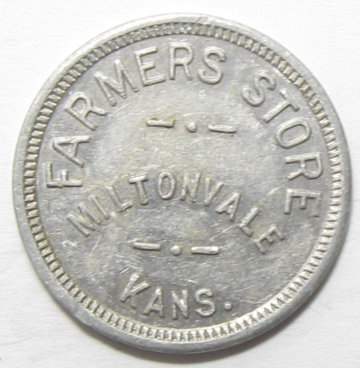 Farmers Store Miltonvale Kans Kansas GOOD for 10c Merchandise - #11213-32