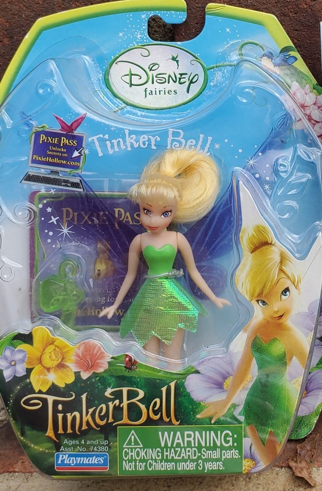 *DISNEY FAIRIES*TINKER BELL*W/Charm&Pixie Pass!●New Package Never Opened●2008🧚‍