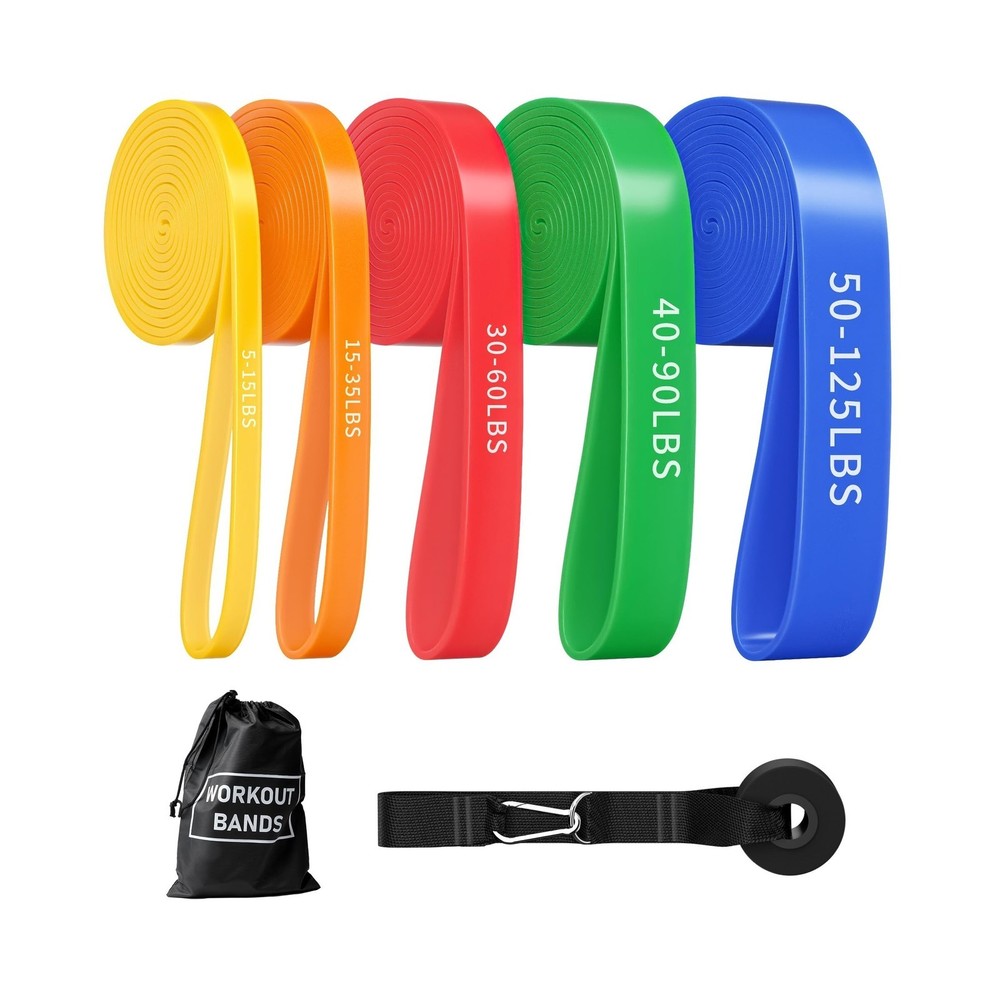 Resistance Bands Set for Pull Ups - Assistance Bands for Strength Training