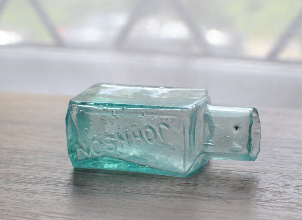Small Old Vintage Bottles " JOHN SON "