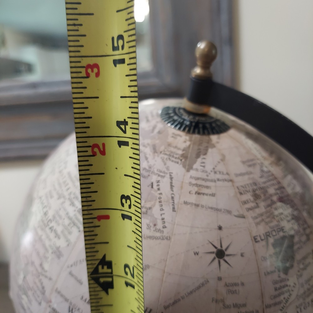 Desktop Spinning Rotating Globe With Drawer