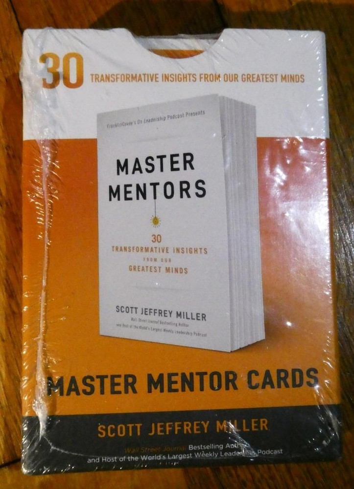Master Mentors:30 Transformative Insights Greatest Minds Cards-Scott J.Miller