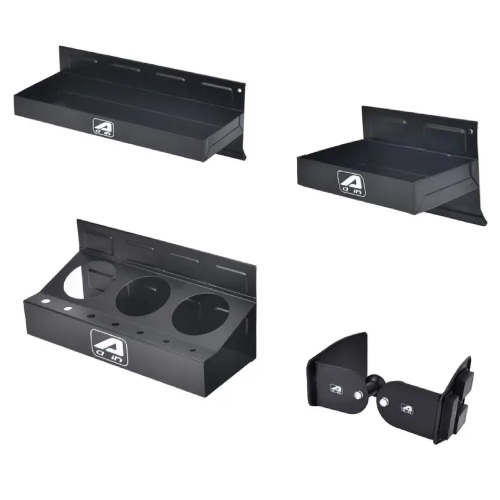 Magnetic Tool/Parts Storage Trays for Rolling Toolboxes Durable Steel 4Piece Set