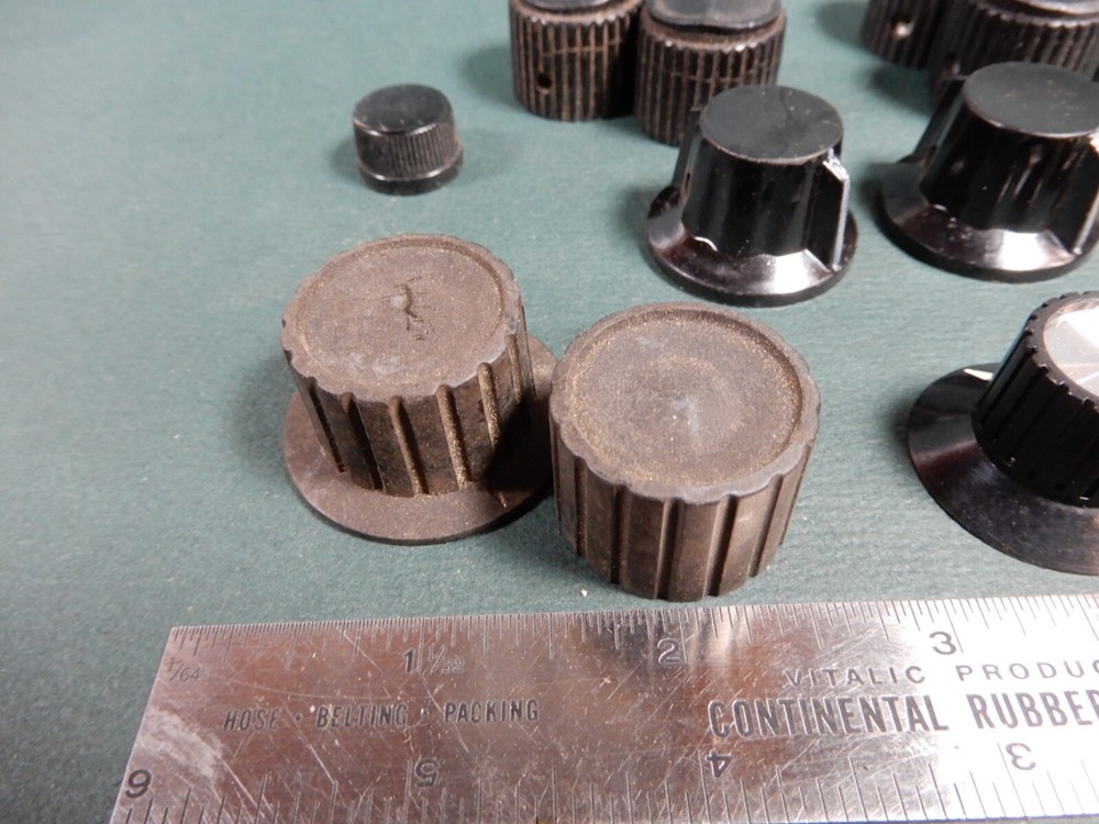 Raytheon and Other Equipment Knobs Shown