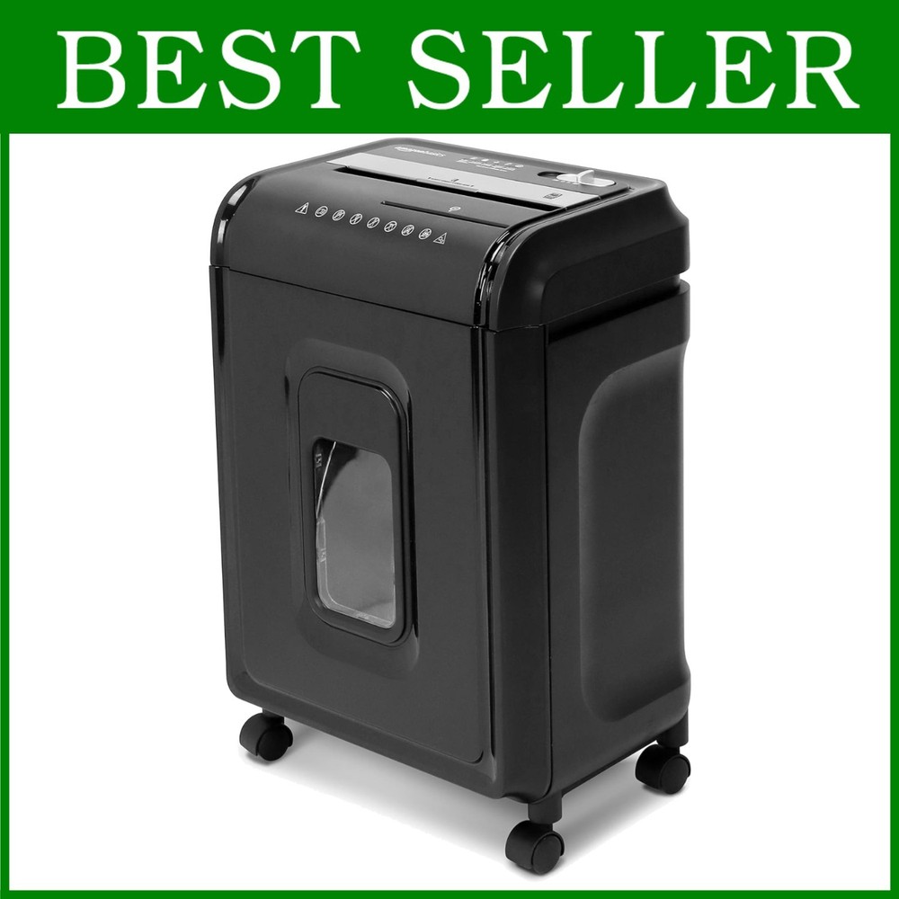 Anti-Jam Crosscut Shredder 12-Sheet Capacity