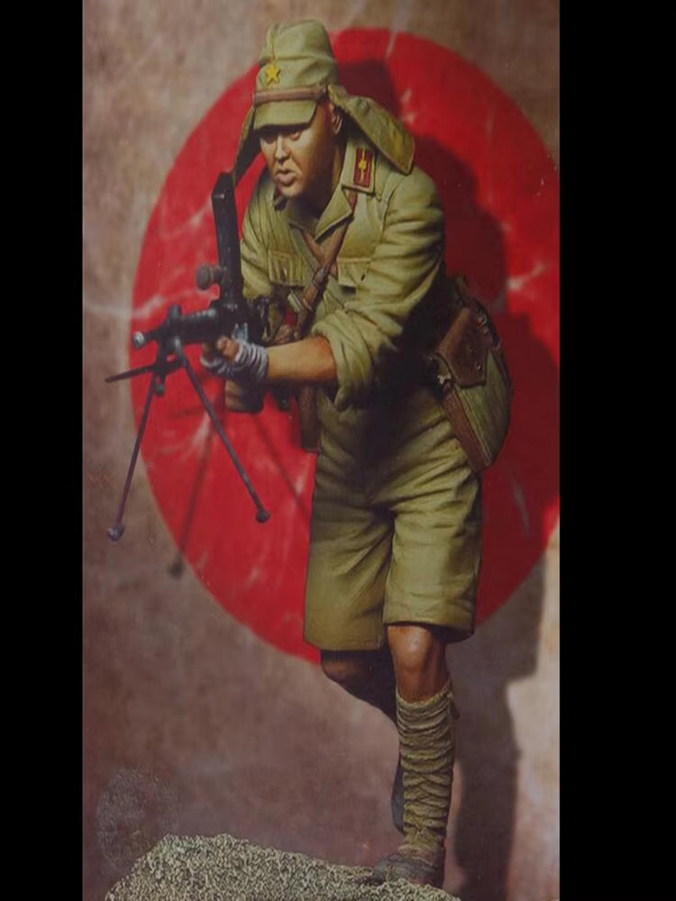 1/24 Japan Cpl. with Type-96 Unpainted Unassembled