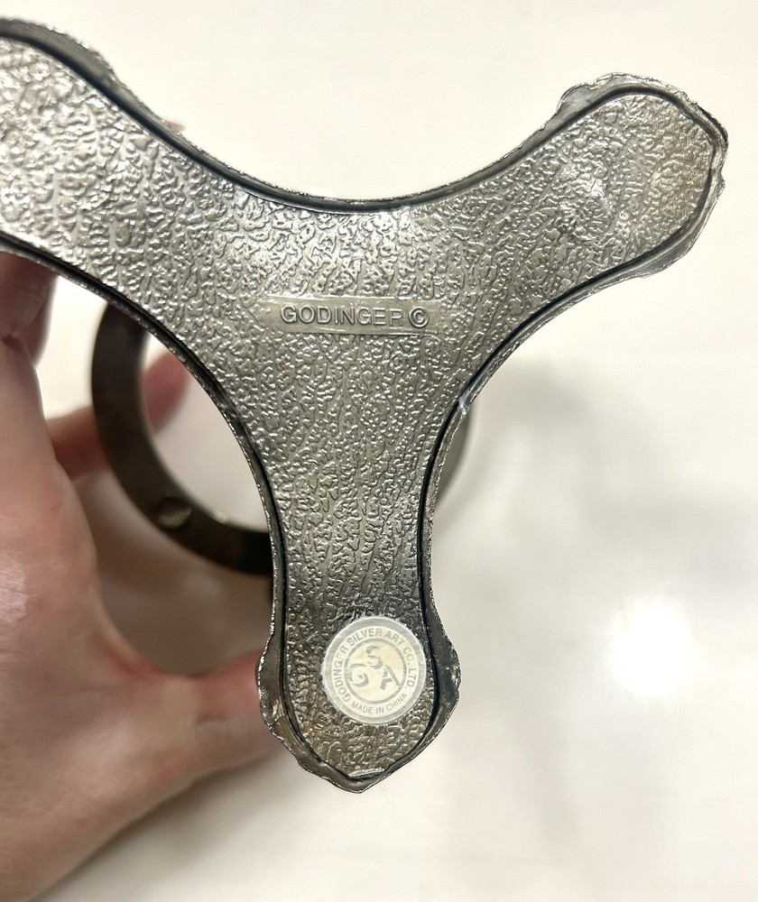 Godinger Silver Art Co. Silver Plated Ornate Stand