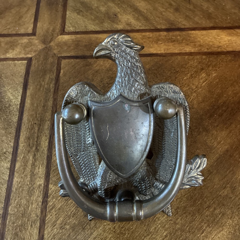 Vintage Brass Eagle Door Knocker