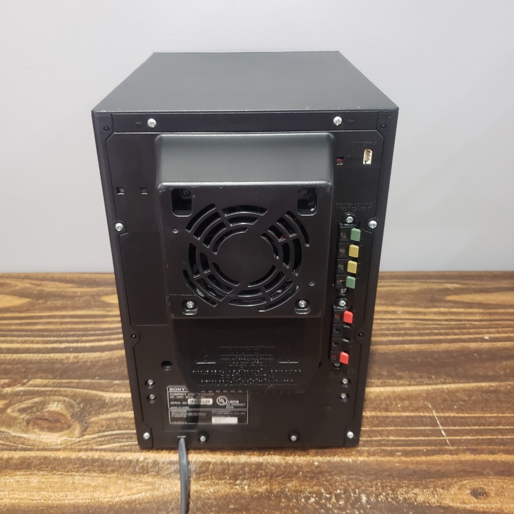 Sony MHC-EC77 3 CD Changer Mini Hi-Fi Component System Only Tested