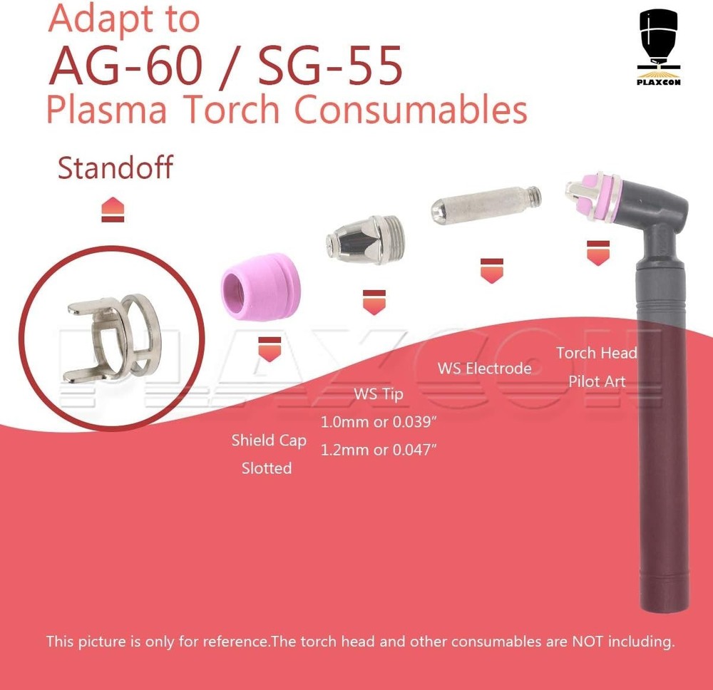 Versatile AG60 SG55 Plasma Cutting Standoff Guide - Fits Multiple Plasma Cutters