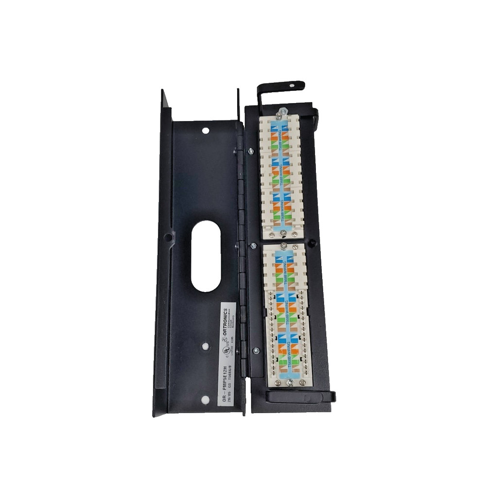 Ortronics OR-PMP5E12H 12 Port Data Mini Patch Panel