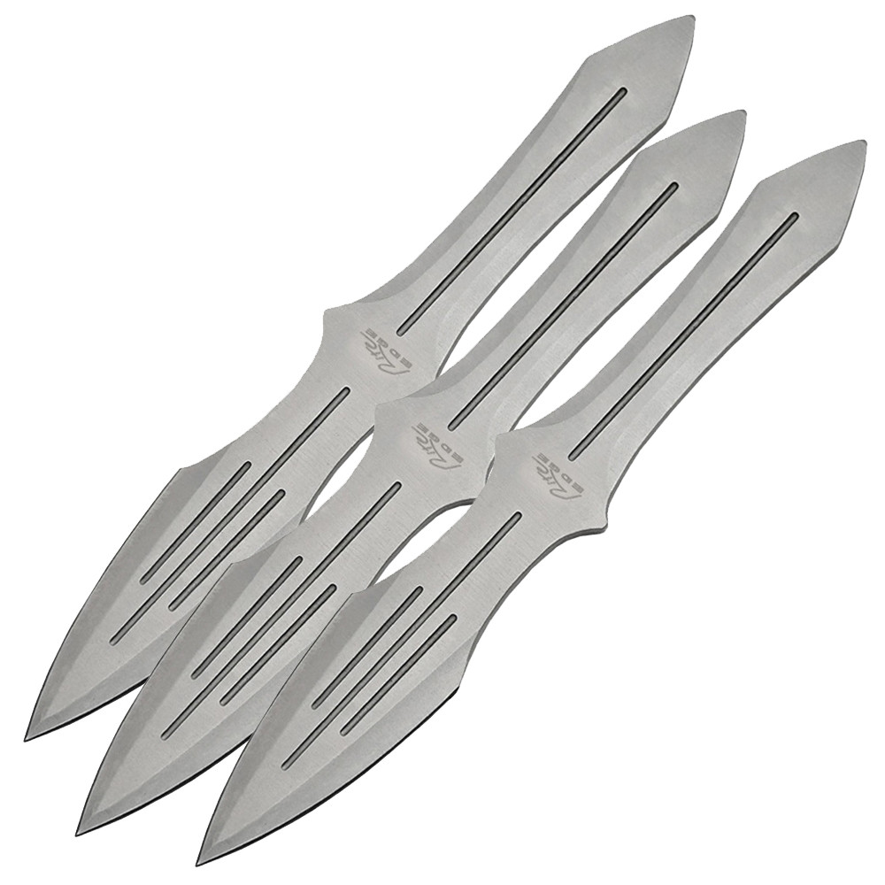 Pro Quality 10" 3pc THROWING Knives KNIFE SET - Rite Edge - Designed For Speed