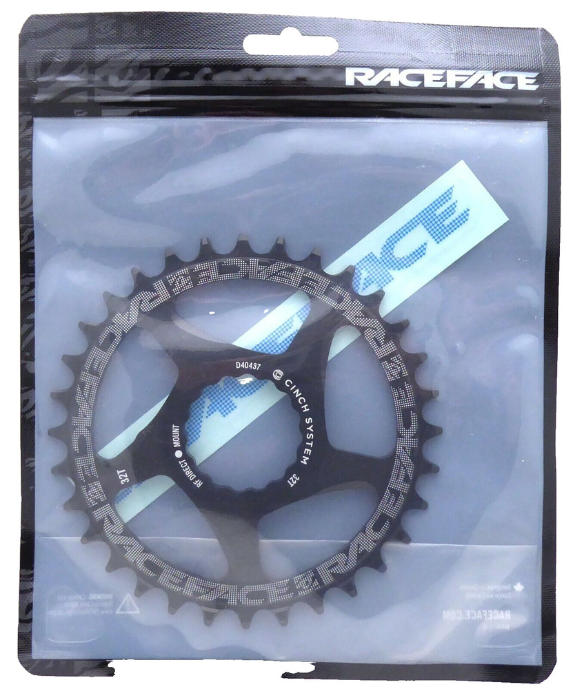 Race Face, Cinch Direct Mount, 32T Chainring, 9-12sp Black