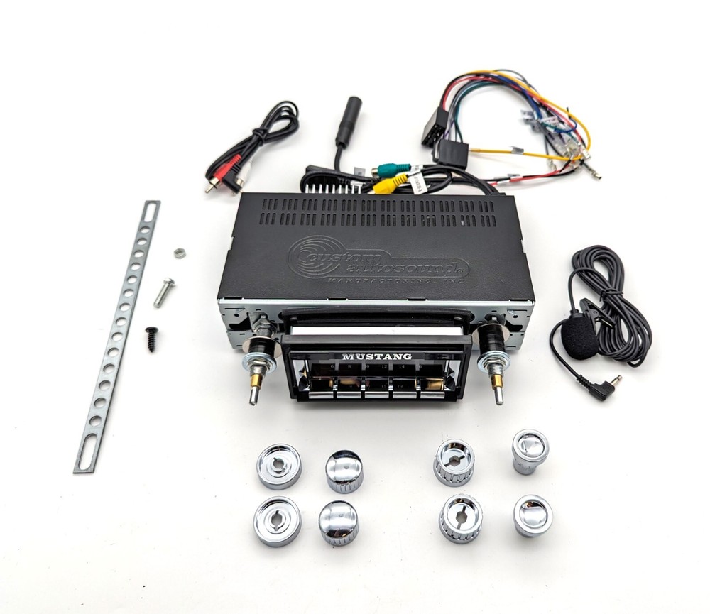 1967 - 1973 Mustang Radio USA-850 300 Watt with Bluetooth & Programmable Screen