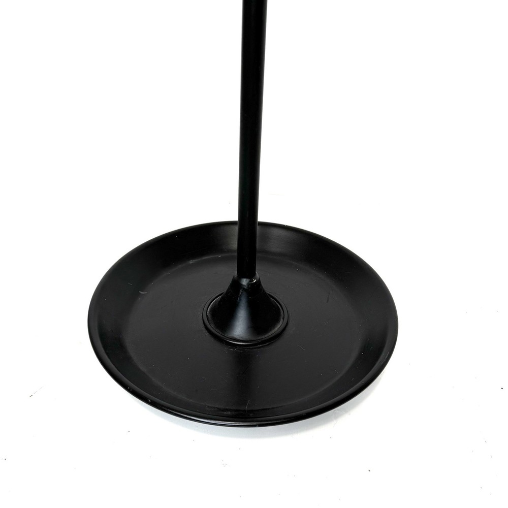 Jacques Adnet Style Leather & Iron Fireplace Stand (ONLY)