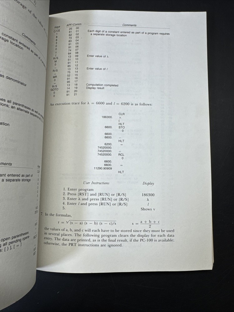 1978 Programming Programmable Calculators TI-59 TI-57 SR-56 SR-52 PC-100C Cradle