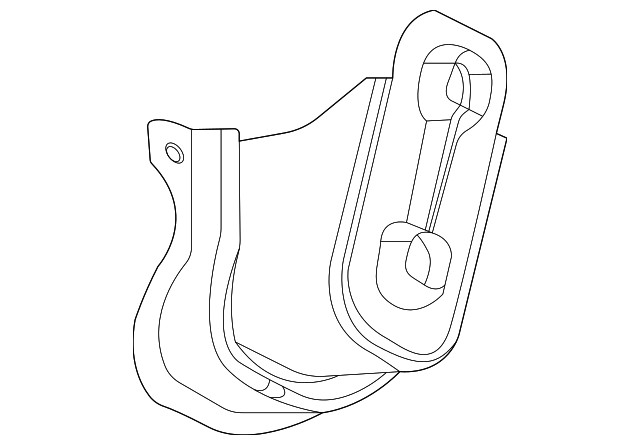 Genuine GM Tow Bracket Cover 84569861