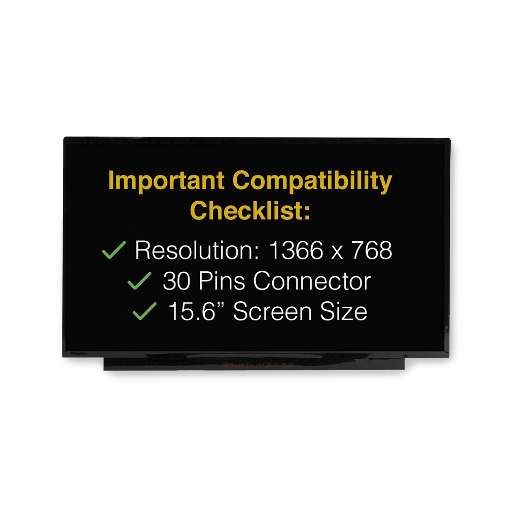 HP N41932-001 30 Pins Screen Replacement LCD LED Display With Tools