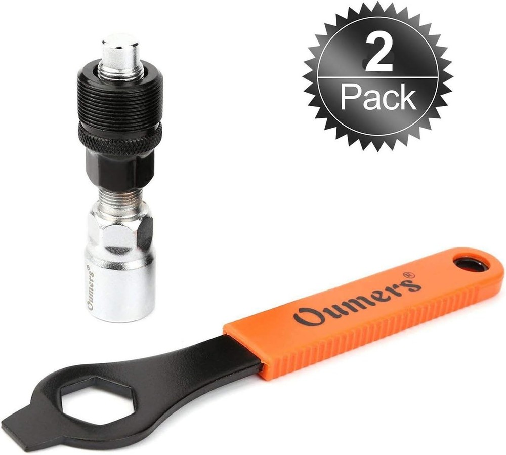 Professional Bicycle Crank Extractor Set - Easy Removal for Square Type Cranks
