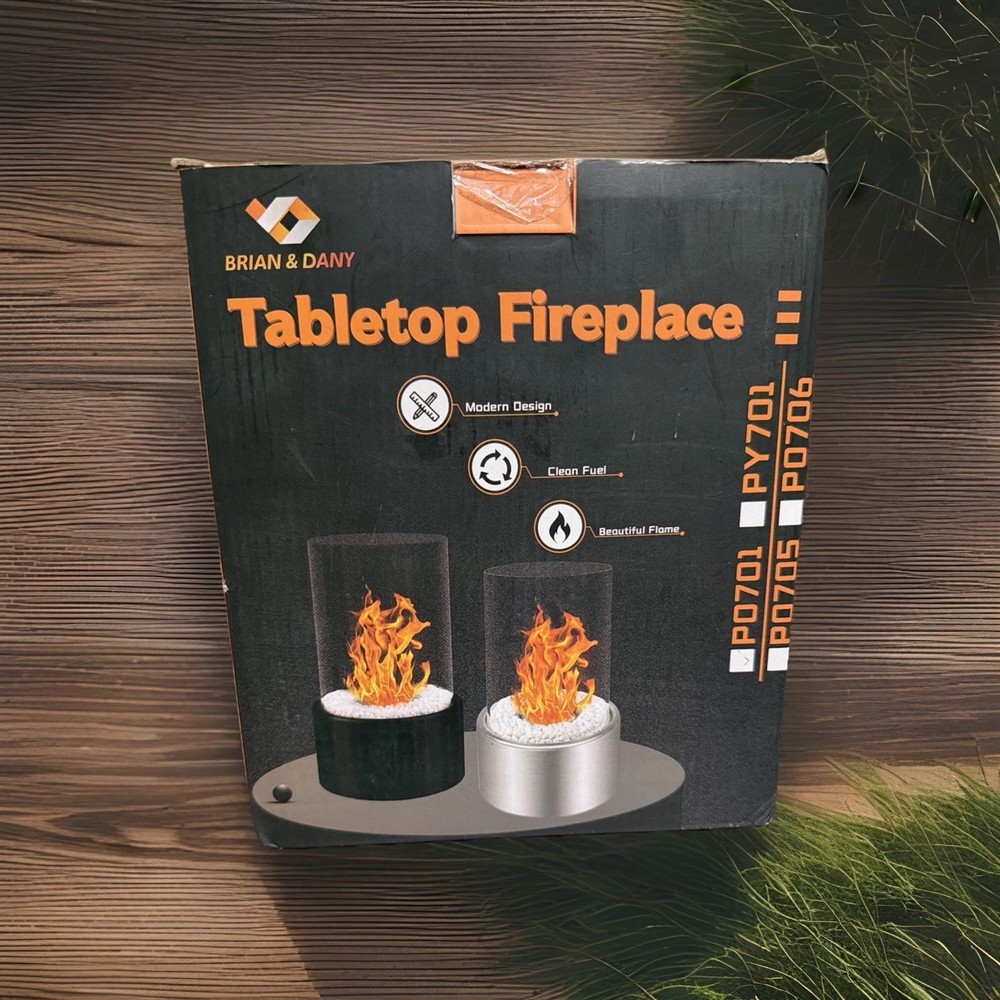 Dual Table Top Fireplace