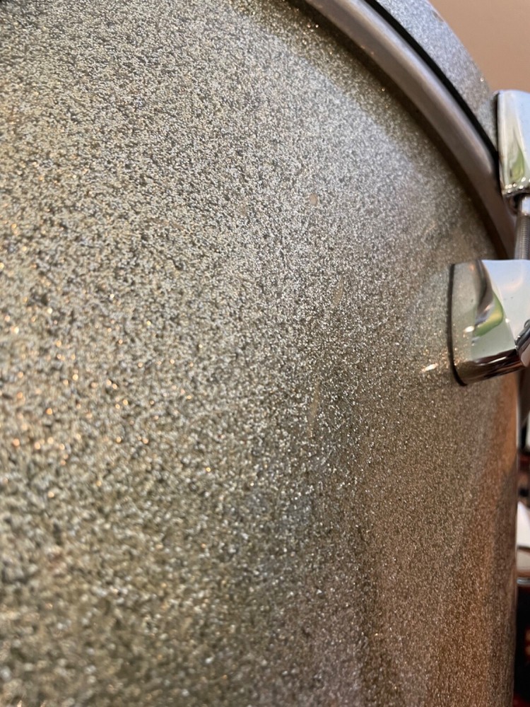 Yamaha Maple Custom Absolute Silver Sparkle Kit