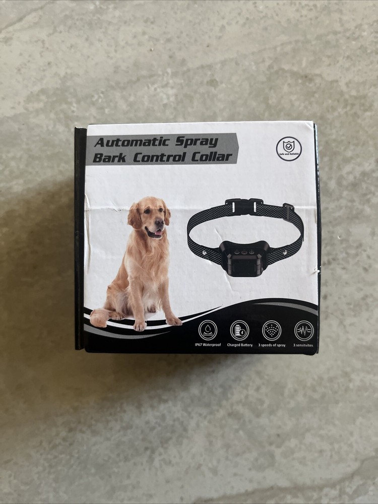 Automatic Spray Bark Control Collar