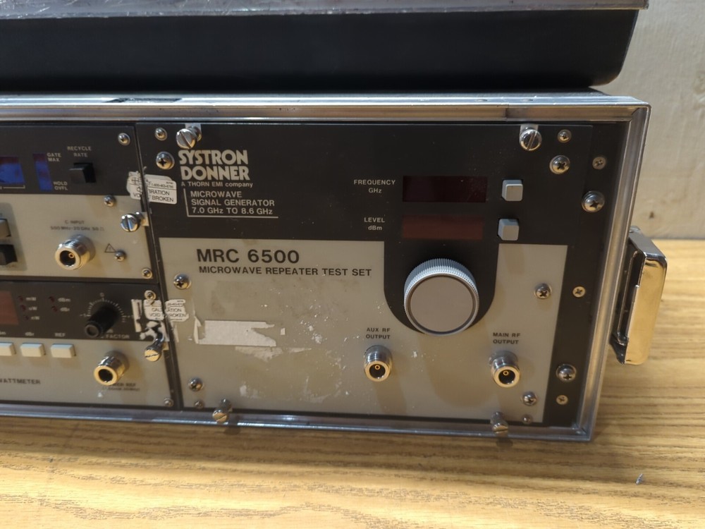 SYSTRON DONNER MRC6500 MICROWAVE REPEATER TEST SET