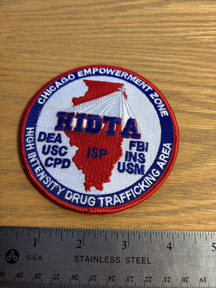 Chicago High Intensity Drug Trafficking Area Patch