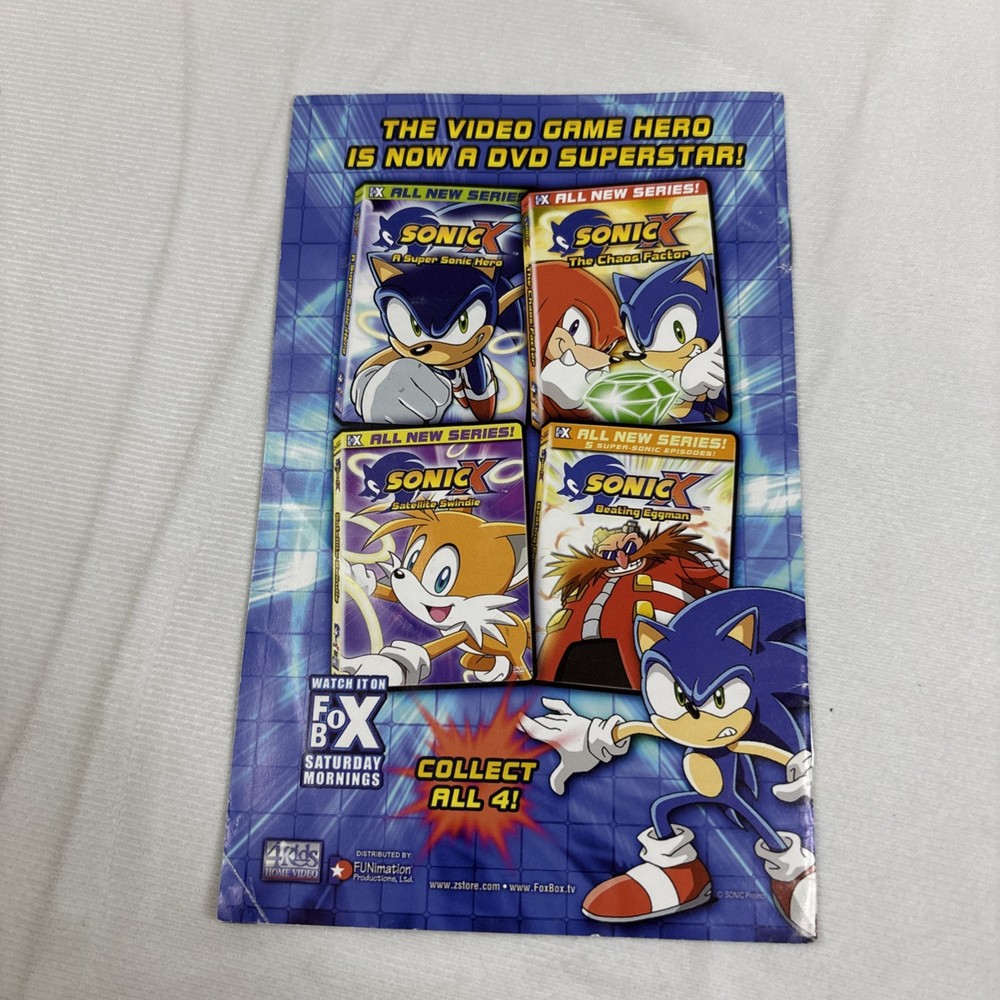 PS2 PlayStation Sonic Mega Collection Plus Manual Only