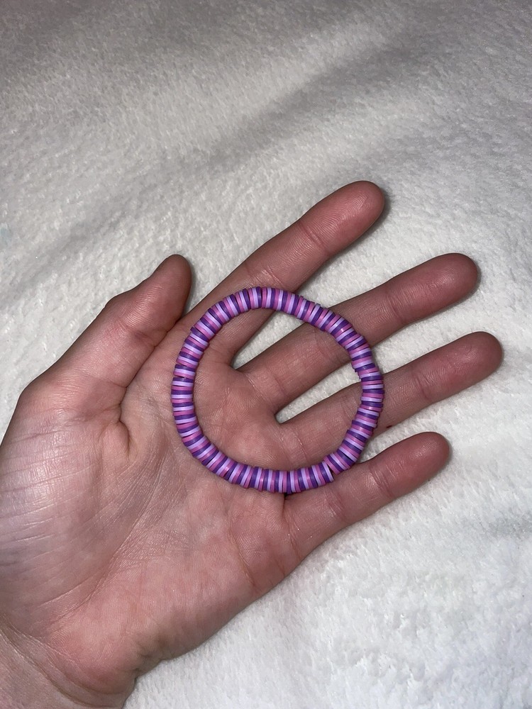 clay bead bracelet!