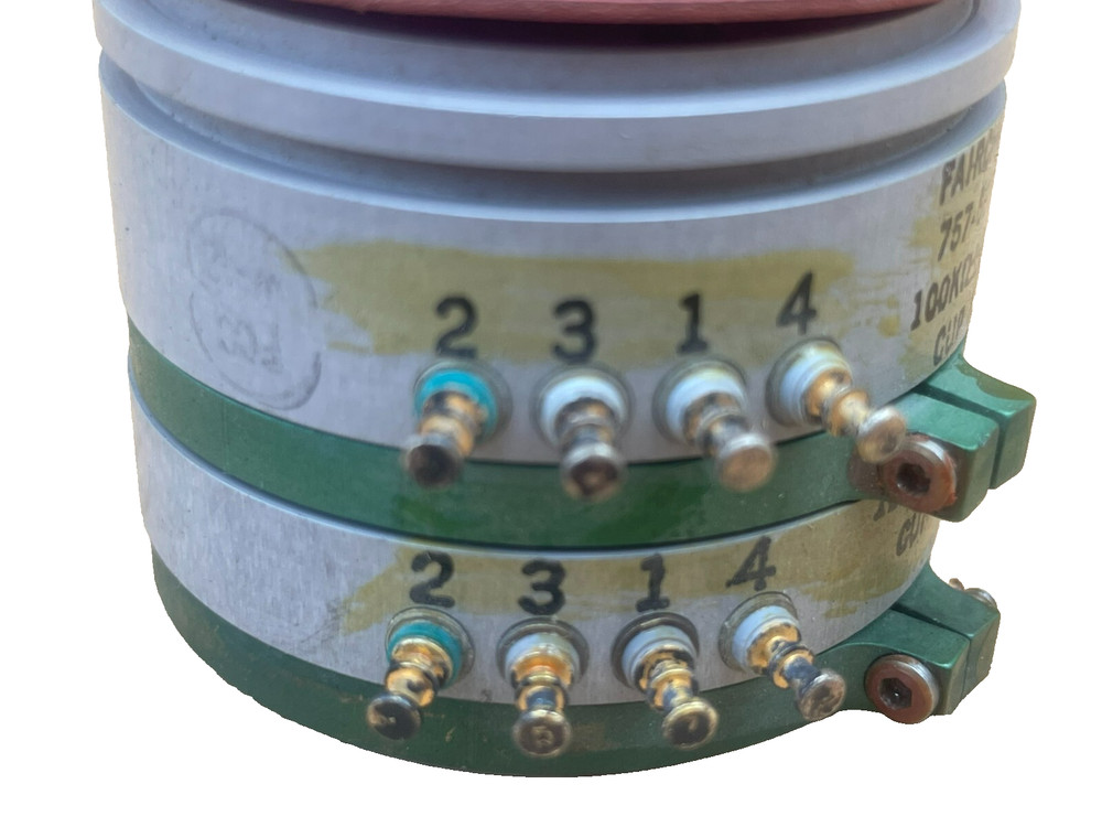Fairchild Controls Potentiometer, 100K +3% 757 6038