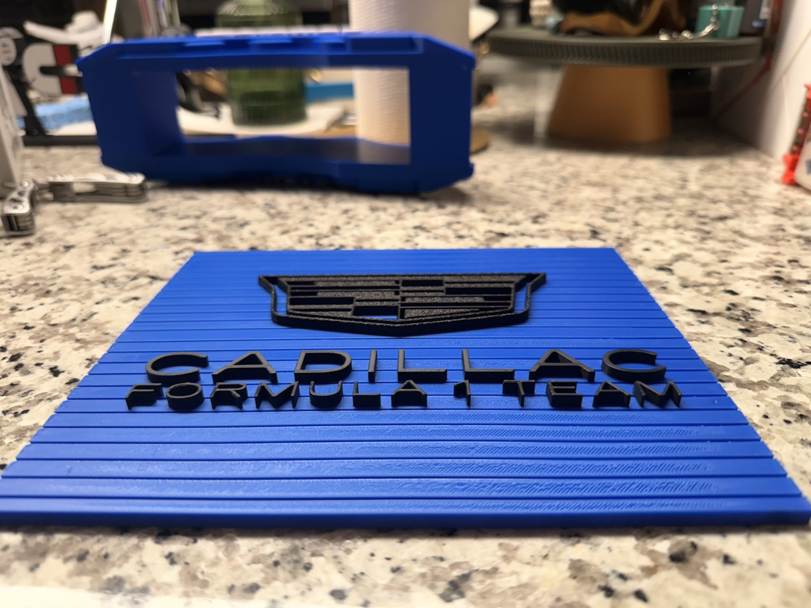 Cadillac F1 Team Logo Display Wall Art Sign Decor F1 Collector Racing Fan Gift