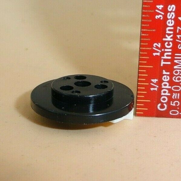 Black / White Pointer Knobs (Lot of 10)