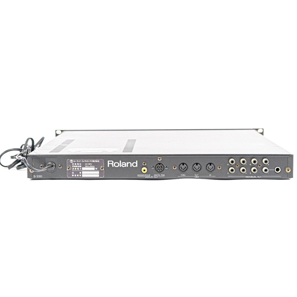 Roland S-330 Rack Mount Sampler - 80s Throwback Sampling Powerhouse