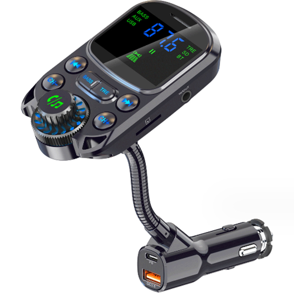 Bluetooth Car FM Transmitter MP3 Player Hands-free Radio Adapter Kit USB Charger