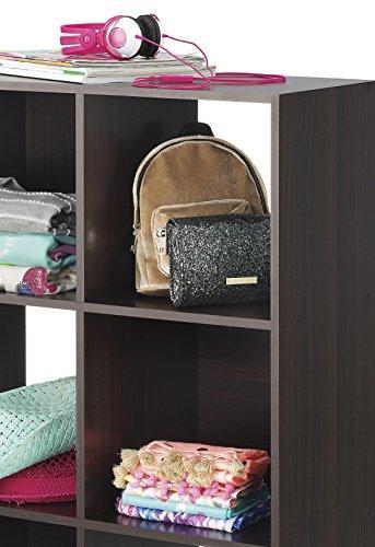 Whitmor 9 Cube Organizer, Espresso