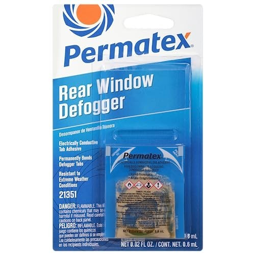 21351-Electrically Conductive Rear Window Defogger Tab Adhesive-Single-Unit